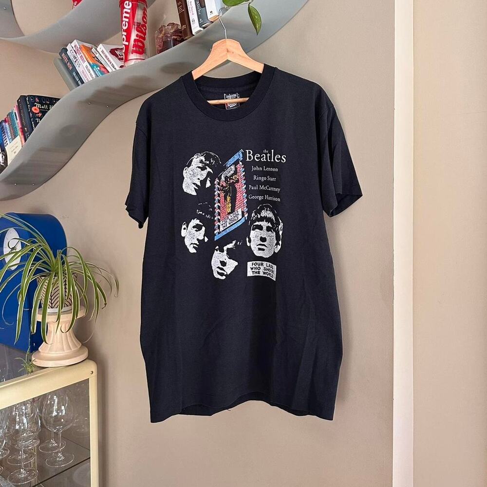 Vintage The Beatles Band Shirt